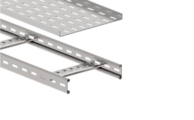 Ships’ cable trays and cable trunking trays for sea transport